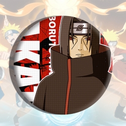 Naruto Anime tinplate brooch b...