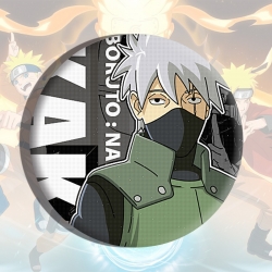 Naruto Anime tinplate brooch b...