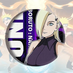 Naruto Anime tinplate brooch b...