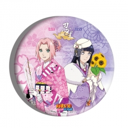 Naruto Anime tinplate brooch b...