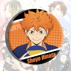 Haikyuu!! Anime tinplate brooc...