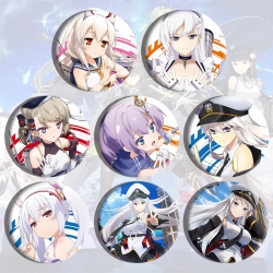 Azur Lane Anime tinplate brooc...