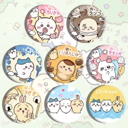 Chiikawa Anime tinplate brooch...