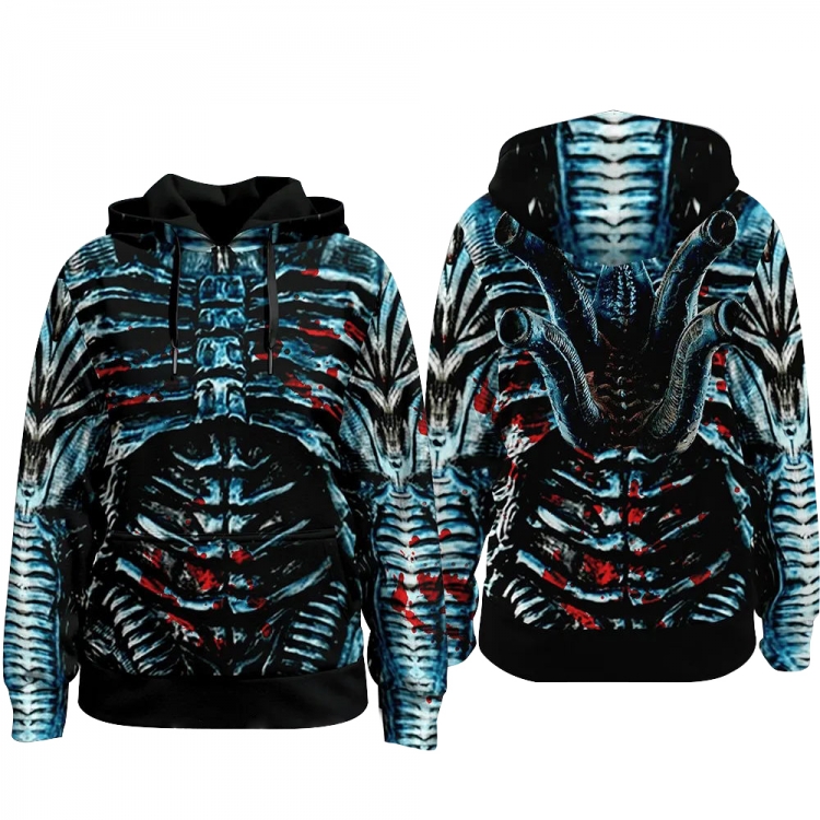Alien: Romulus Hooded zipper sweater jacket  from XS to 5XL price for 2 pcs