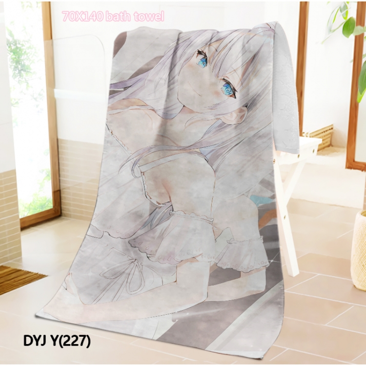 Alya Sometimes Hides Her Feelings in Russian Anime surrounding towel large bath towel 70X140cm DYJ227