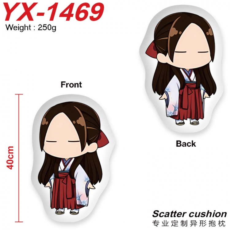 Kakegurui Anime Alien Double sided Printed Pillow 40cm  YX-1469