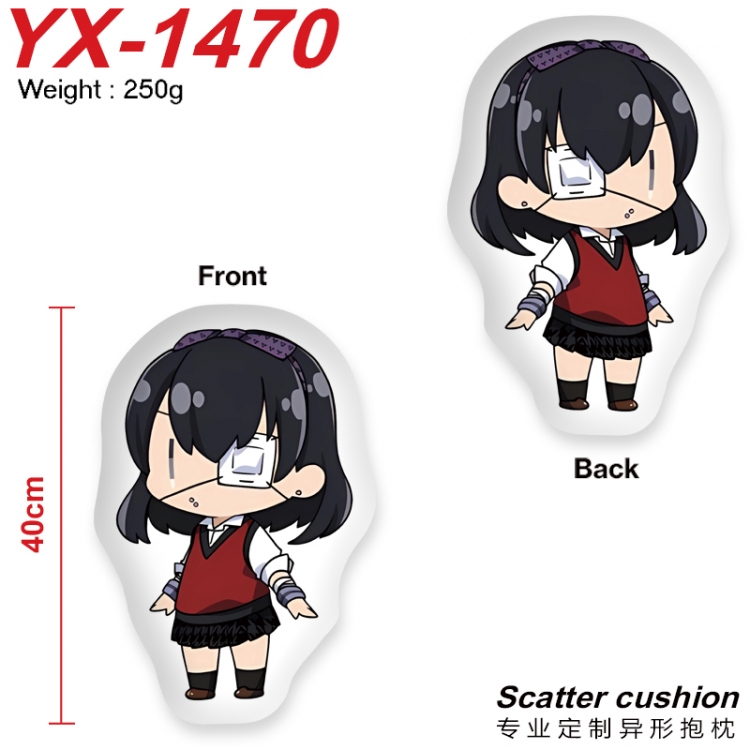 Kakegurui Anime Alien Double sided Printed Pillow 40cm YX-1470