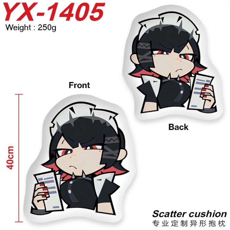 Zenless Zone Zero Anime Alien Double sided Printed Pillow 40cm  YX-1405