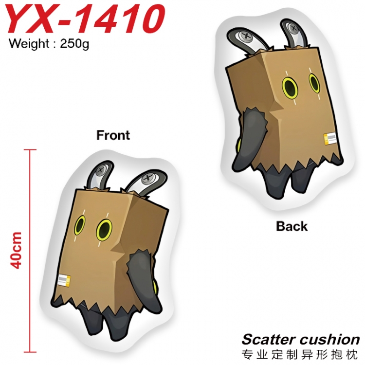 Zenless Zone Zero Anime Alien Double sided Printed Pillow 40cm YX-1410