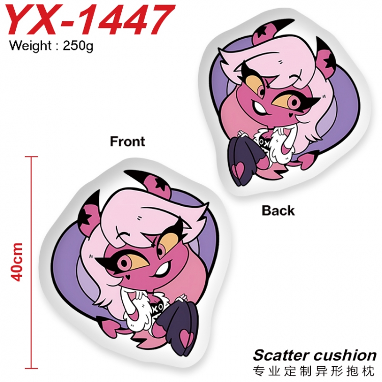 Hazbin Hotel Anime Alien Double sided Printed Pillow 40cm