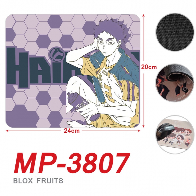 Haikyuu!! Anime Full Color Printing Mouse Pad Unlocked 20X24cm price for 5 pcs mp-3807