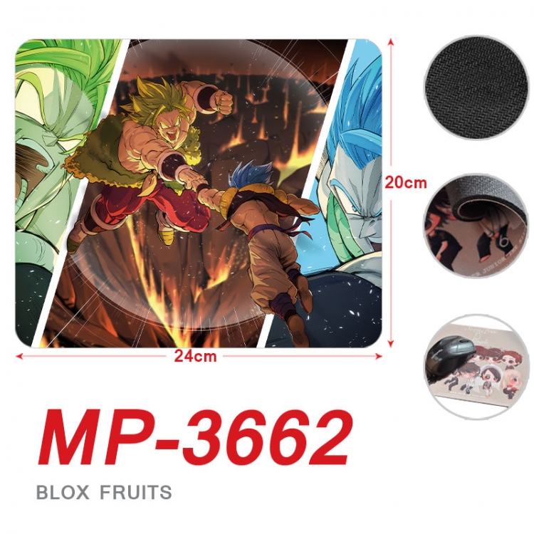 DRAGON BALL Anime Full Color Printing Mouse Pad Unlocked 20X24cm price for 5 pcs