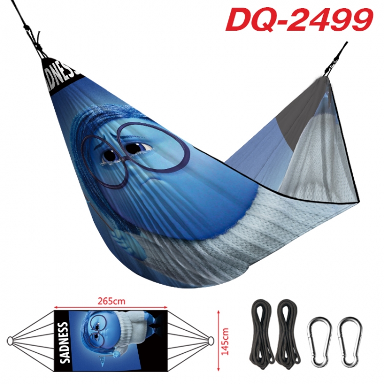 Inside Out  Outdoor full color watermark printing hammock 265x145cm   DQ-2499