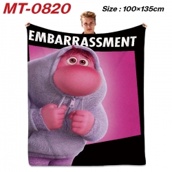 Inside Out Anime flannel blank...