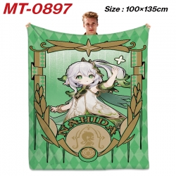 Genshin Impact  Anime flannel ...