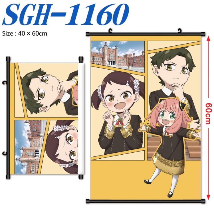 SPY×FAMILY  Anime digital printed pole style hanging picture Wall Scroll 40x60cm SGH-1160