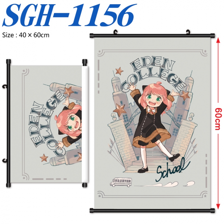 SPY×FAMILY  Anime digital printed pole style hanging picture Wall Scroll 40x60cm SGH-1156