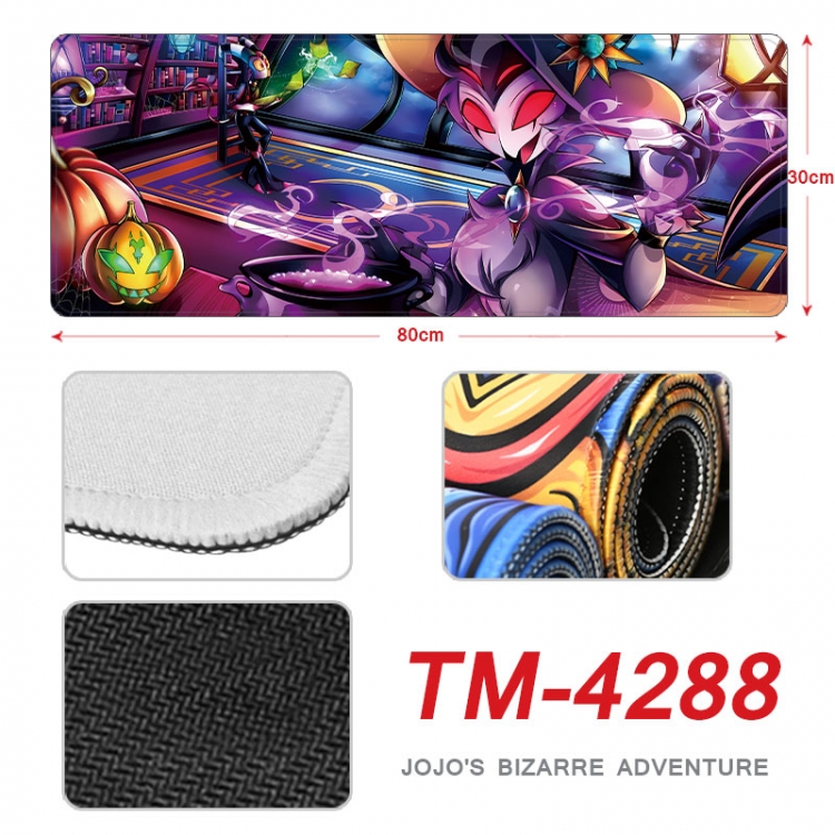 Hazbin Hotel  Anime peripheral new lock edge mouse pad 80X30cm  tm-4288