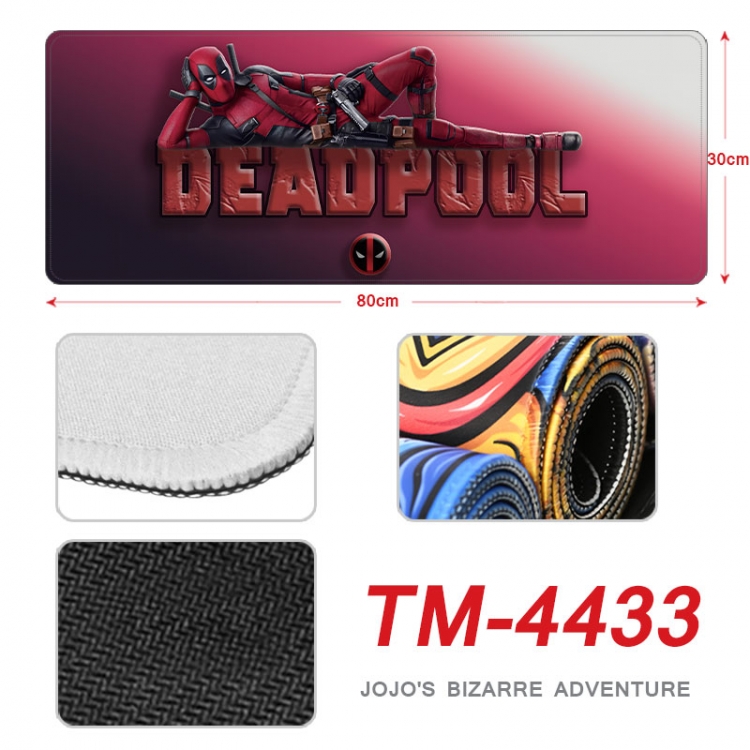 Marvel Anime peripheral new lock edge mouse pad 80X30cm   tm-4433
