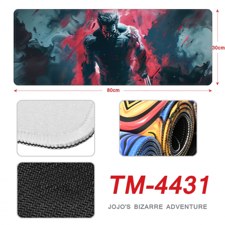 Marvel Anime peripheral new lock edge mouse pad 80X30cm  tm-4431