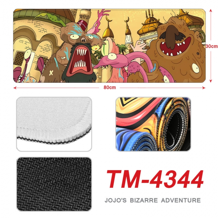 Rick and Morty Anime peripheral new lock edge mouse pad 80X30cm  tm-4344