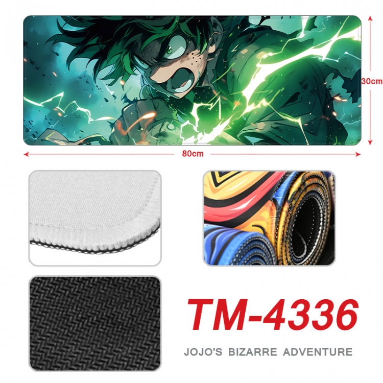 My Hero Academia Anime peripheral new lock edge mouse pad 80X30cm tm-4336