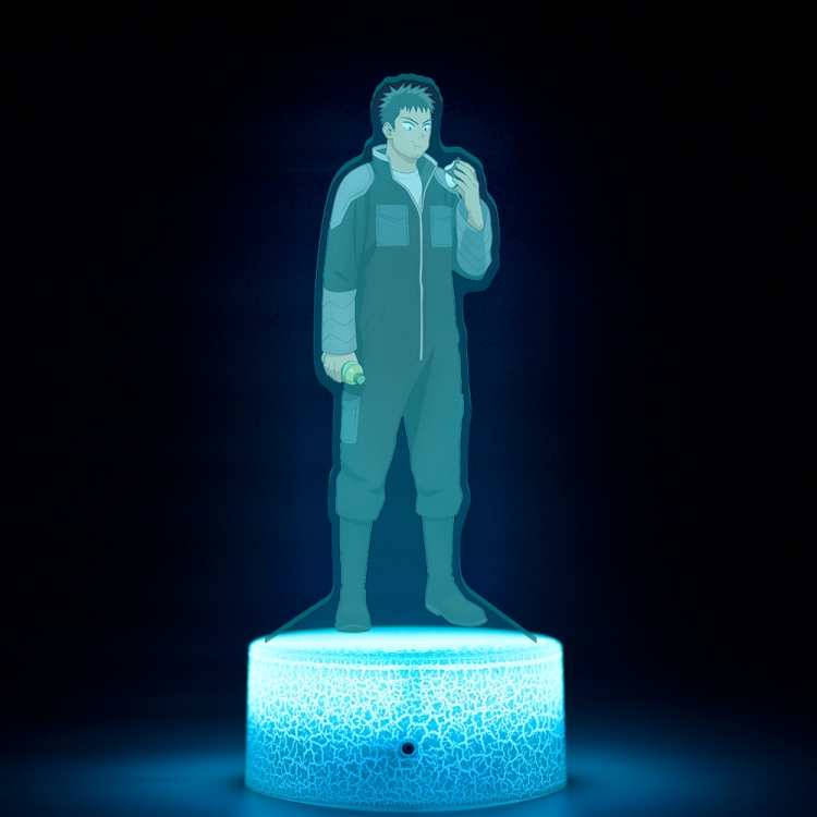 KAIJU NUMBER EIGHT Acrylic Night Light 16 Color-changing USB Interface Box Set 19X7X4CM white base