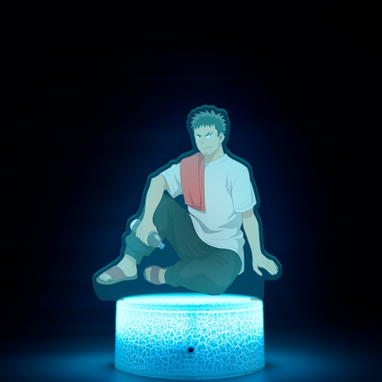 KAIJU NUMBER EIGHT Acrylic Night Light 16 Color-changing USB Interface Box Set 19X7X4CM white base