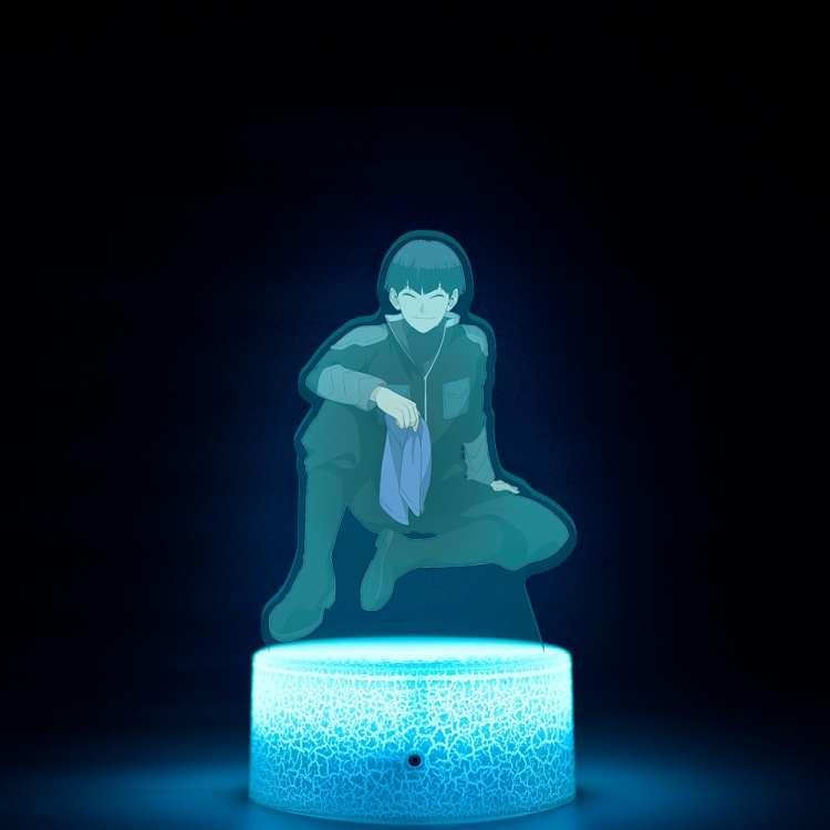 KAIJU NUMBER EIGHT Acrylic Night Light 16 Color-changing USB Interface Box Set 19X7X4CM white base