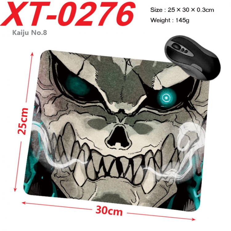 KAIJU NUMBER EIGHT Anime peripheral new lock edge mouse pad 25X30cm  xt-0276