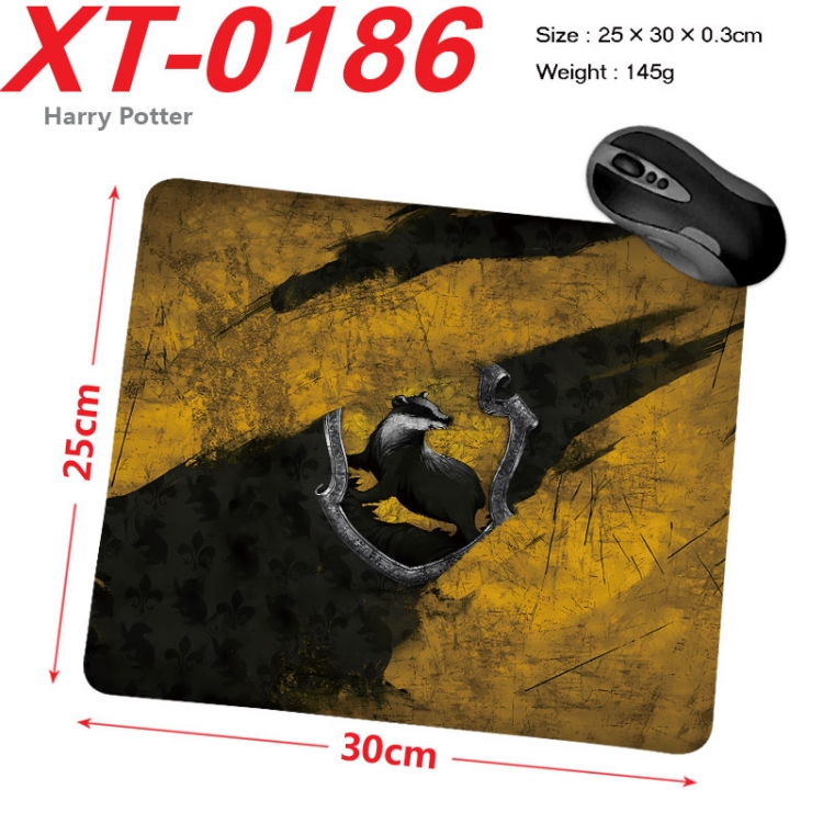 Harry Potter Anime peripheral new lock edge mouse pad 25X30cm  xt-0186