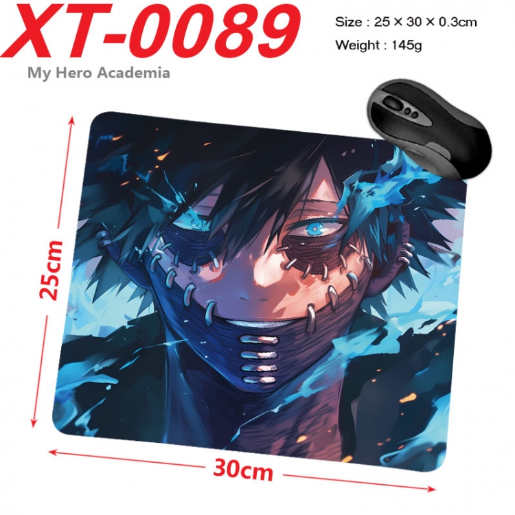 My Hero Academia  Anime peripheral new lock edge mouse pad 25X30cm  xt-0089