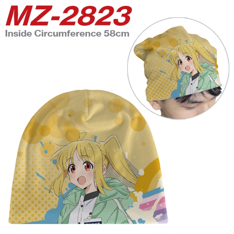 BOCCHI THE ROCK! Anime flannel full color hat cosplay men's and women's knitted hats 58cm  MZ-2823