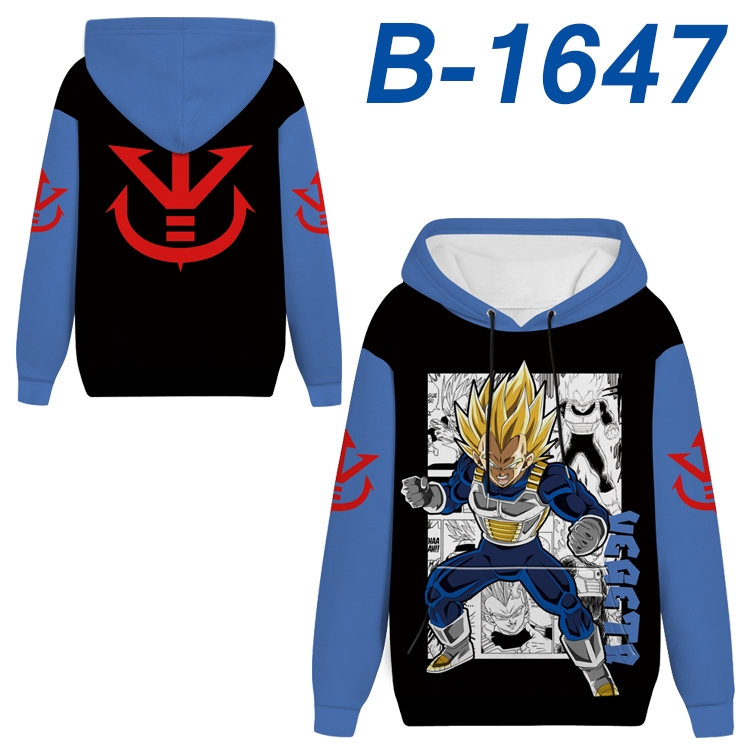  DRAGON BALL Anime full-color health cloth hooded sweatshirt from S to 4XL