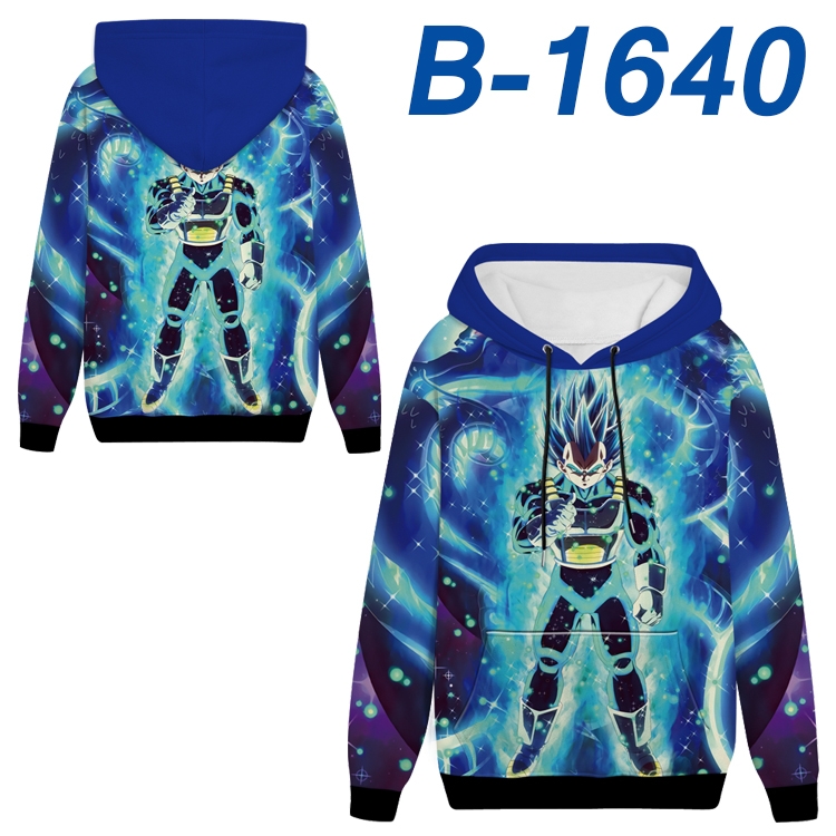  DRAGON BALL Anime full-color health cloth hooded sweatshirt from S to 4XL