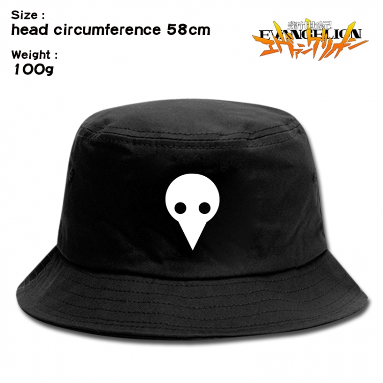 EVA  Anime canvas fisherman hat sun hat 58cm