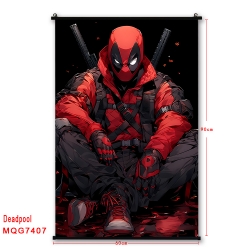 Deadpool Anime black Plastic r...