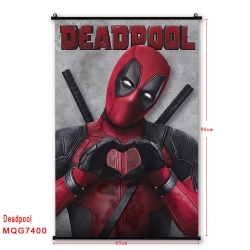 Deadpool Anime black Plastic r...