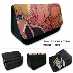 Naruto Anime Velcro canvas zip...