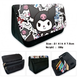 sanrio Anime Velcro canvas zip...