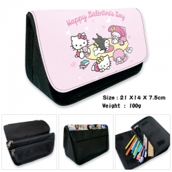 sanrio Anime Velcro canvas zip...