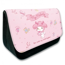 sanrio Anime Velcro canvas zip...