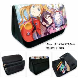 EVA  Anime Velcro canvas zippe...