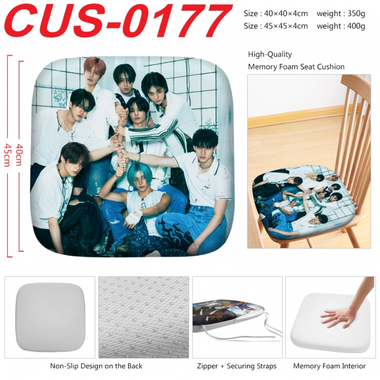 straykids Anime full-color pressure cushion 45x45x4cm CUS-0177