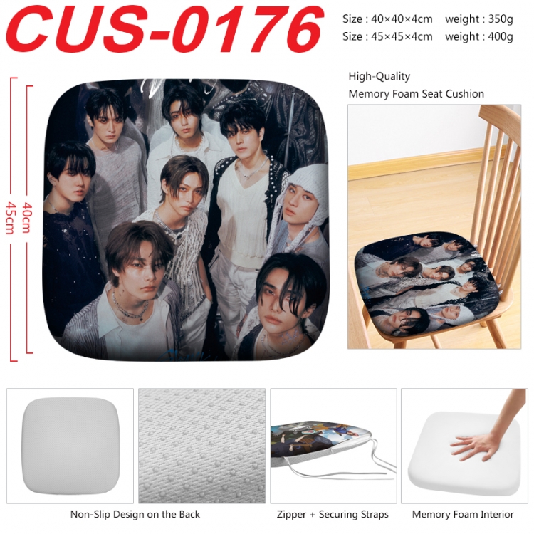 straykids Anime full-color pressure cushion 45x45x4cm CUS-0176