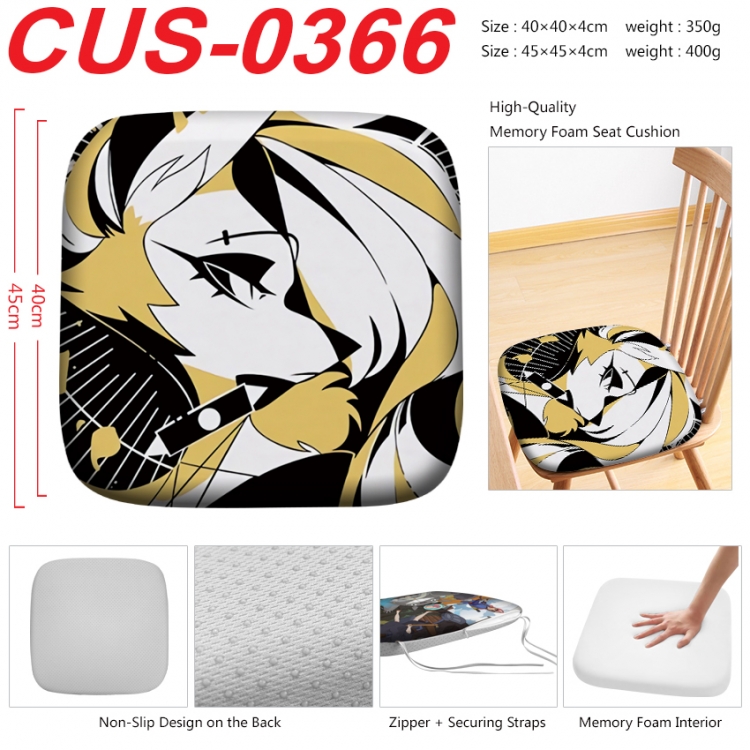 Hazbin Hotel Anime full-color pressure cushion 45x45x4cm CUS-0366