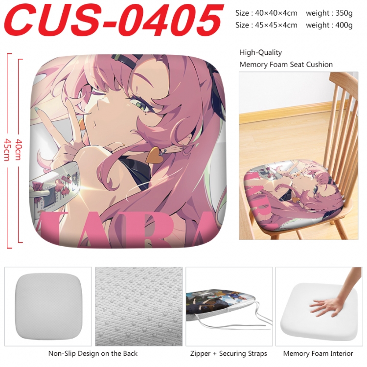 Zenless Zone Zero Anime full-color pressure cushion 45x45x4cm  CUS-0405
