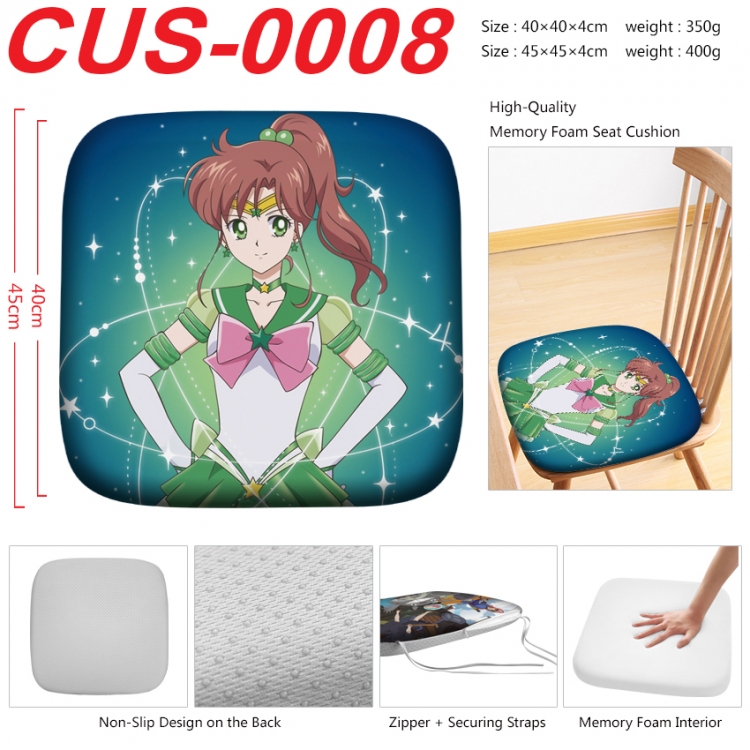 sailormoon Anime full-color pressure cushion 45x45x4cm  CUS-0008