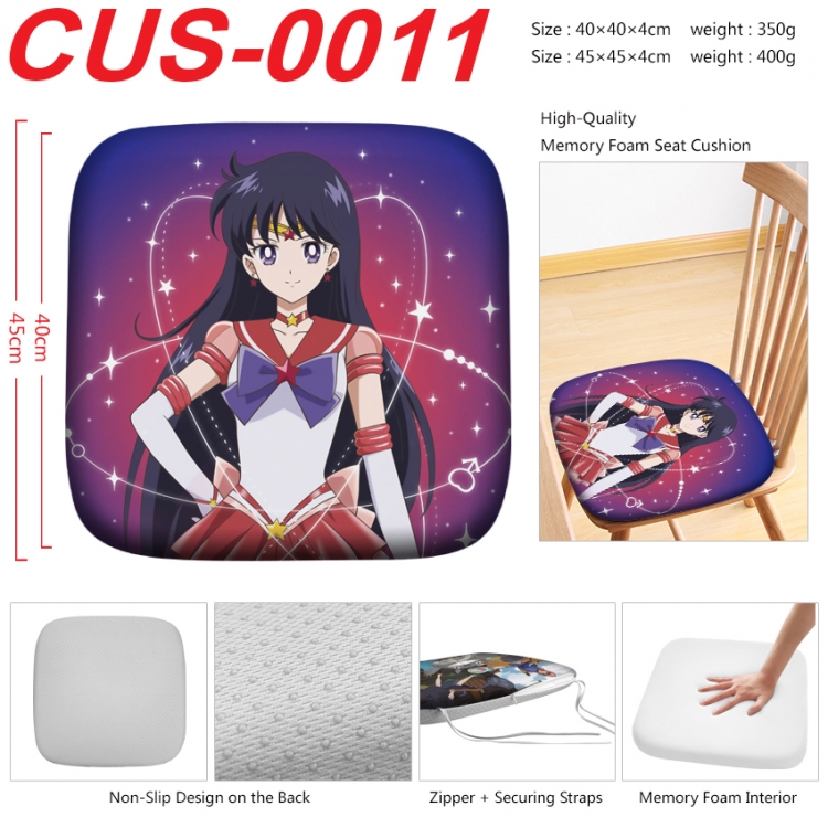 sailormoon Anime full-color pressure cushion 45x45x4cm CUS-0011