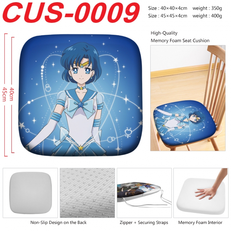 sailormoon Anime full-color pressure cushion 45x45x4cm CUS-0009